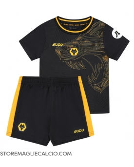 Wolves Maglia Gara Trasferta Repliche 2024-25 Bambino Maniche Corte